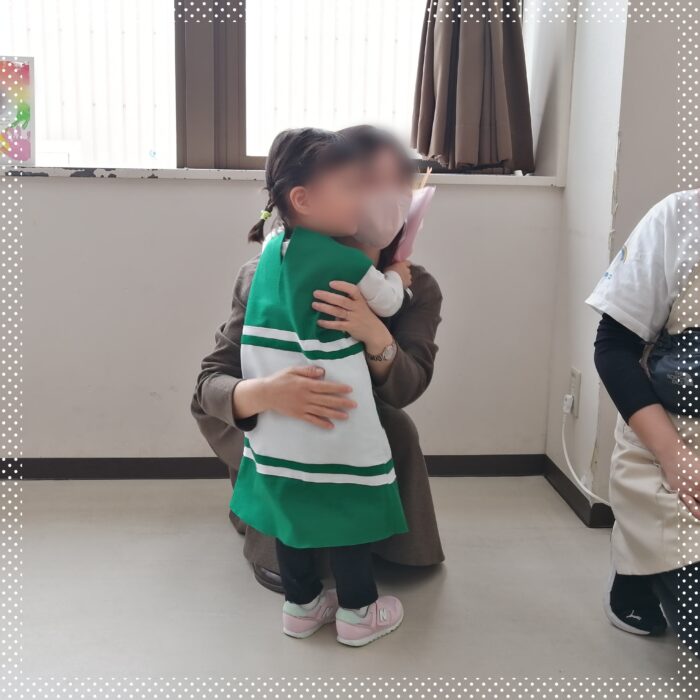 卒園児と保護者