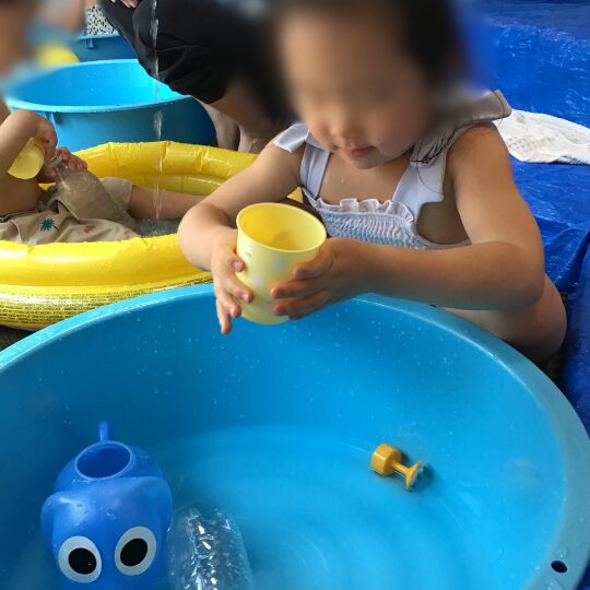 星のおうち大崎の水遊び