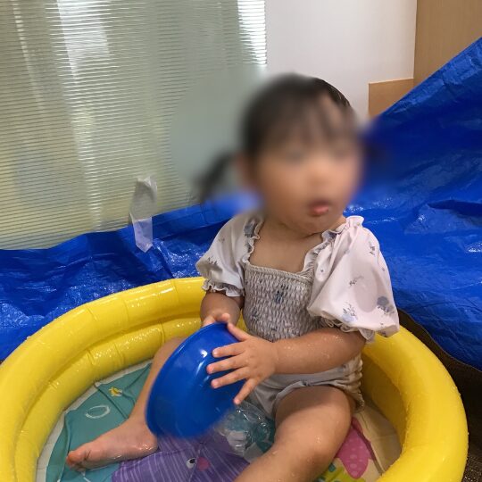 星のおうち大崎の水遊び