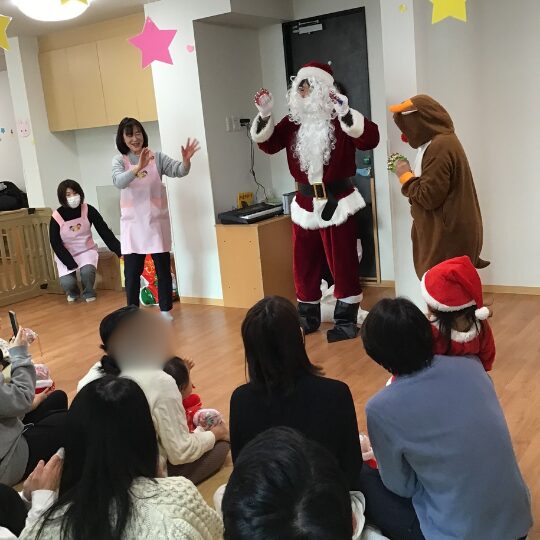 星のおうち大崎　保育園行事　クリスマス会