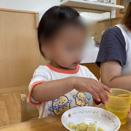 1歳児　10月の食育活動