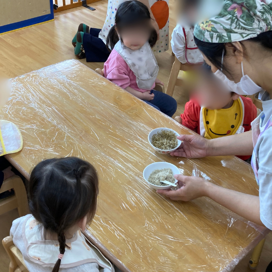 1歳児保育園の食育