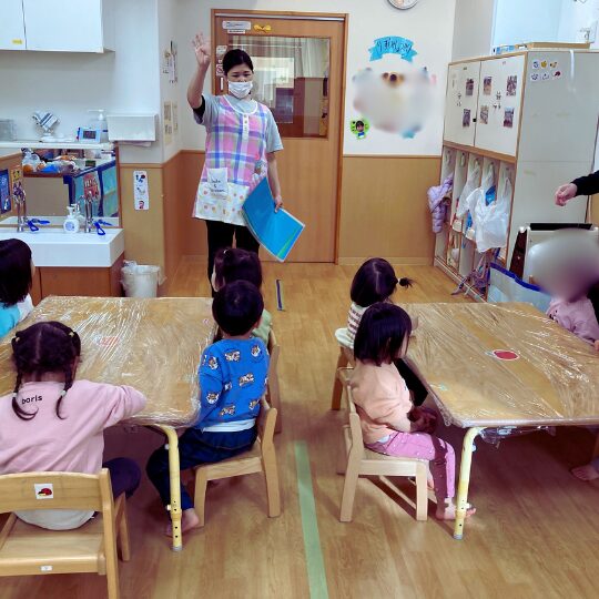 2歳児の1月食育活動