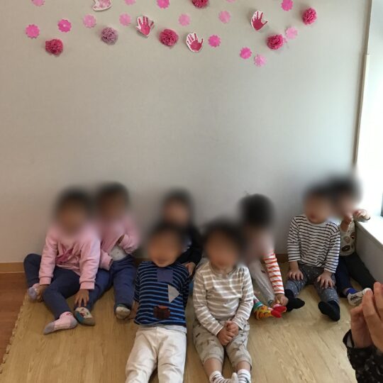 星のおうち大崎の子どもたちで記念撮影