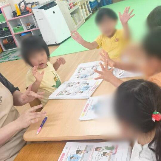 プリントを用いたみらいわーく